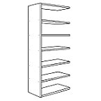 Tema - T&eacute;cnicas de Mobili&aacute;ro ikarus Add On II Regal Anbauelement hoch/rechteckig